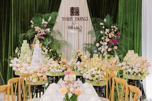 Bộ tráp ăn hỏi 7 lễ cặp đôi Thuỳ Dung - Sihao